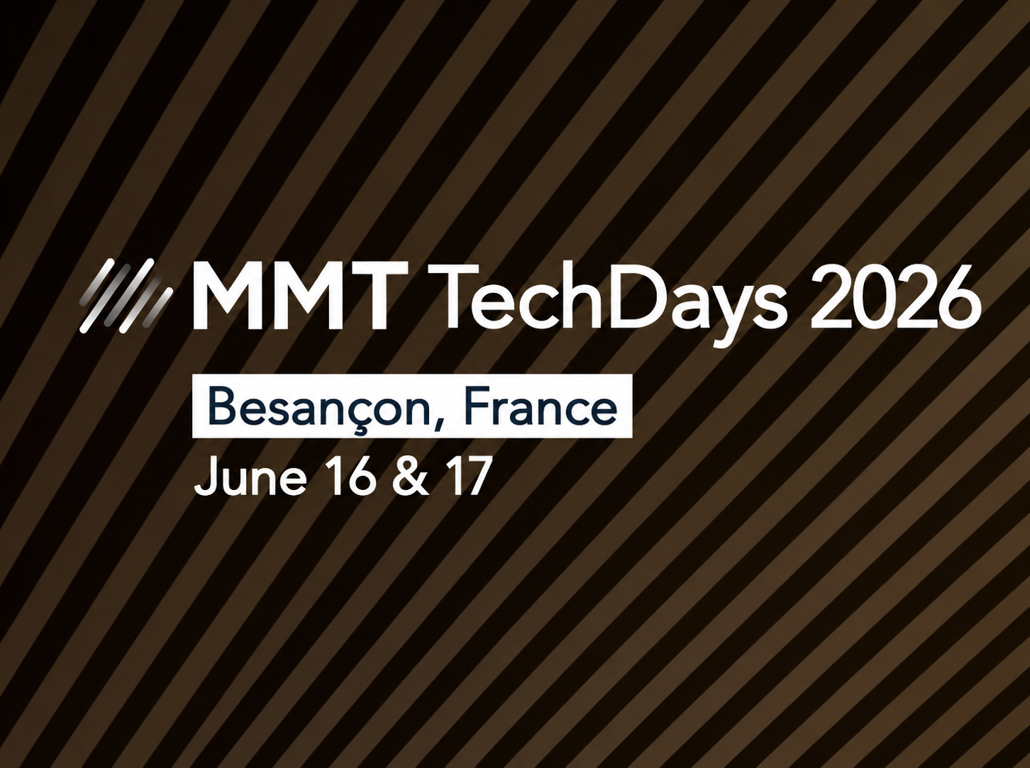 MMT TechDays 2026
