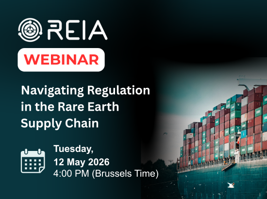 Webinar: Navigating Regulation in the Rare Earth Supply Chain